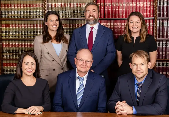 The legal team of Keefe, Keefe & Unsell, P.C.