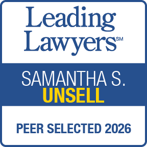 Leading Lawyers™ SAMANTHA S. UNSELL PEER SELECTED 2026